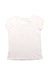 A White Short Sleeve T Shirts from Bonpoint in size 6T for girl. (Back View)