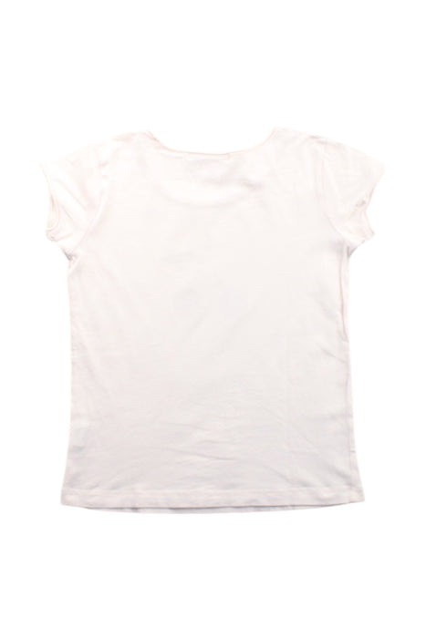 A White Short Sleeve T Shirts from Bonpoint in size 6T for girl. (Back View)