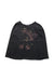 A Black Long Sleeve Tops from Bonpoint in size 4T for neutral. (Front View)