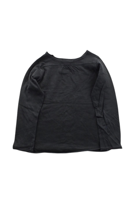 A Black Long Sleeve Tops from Bonpoint in size 4T for neutral. (Back View)