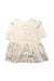 A Ivory Long Sleeve Dresses from Bonpoint in size 4T for girl. (Front View)
