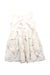 A White Sleeveless Dresses from Bonpoint in size 6T for girl. (Back View)