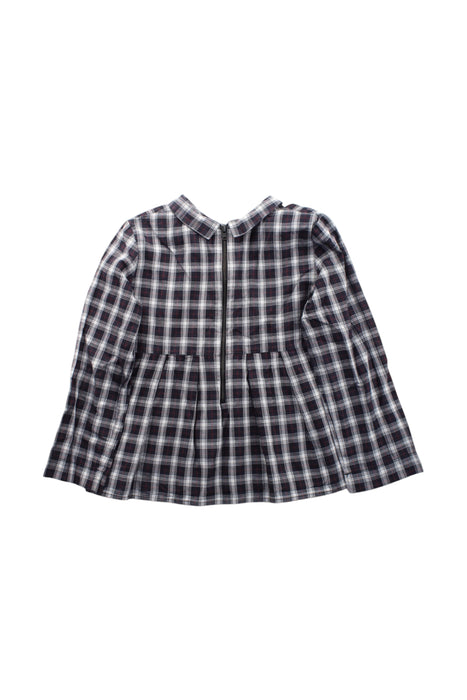 A Black Long Sleeve Shirts from Bonpoint in size 6T for girl. (Back View)