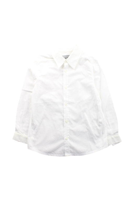 A White Long Sleeve Shirts from Bonpoint in size 4T for neutral. (Front View)
