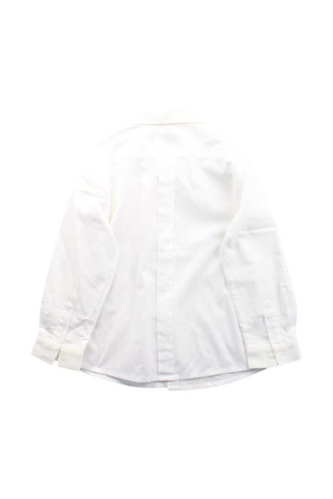 A White Long Sleeve Shirts from Bonpoint in size 4T for neutral. (Back View)
