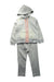 A Grey Pants Sets from Bonpoint in size 4T for neutral. (Front View)
