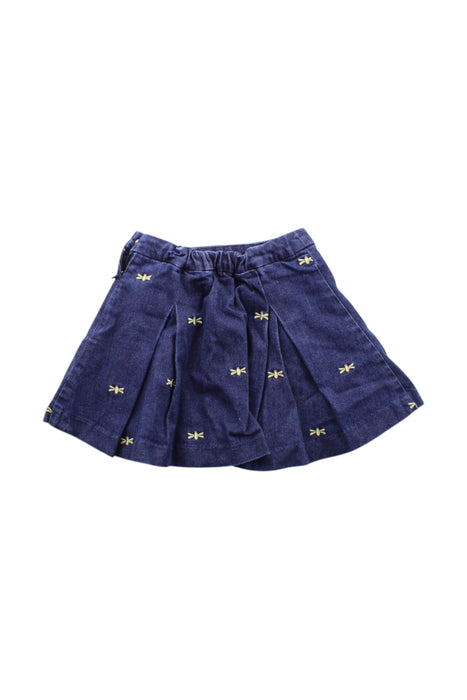 A Blue Short Skirts from Jacadi in size 5T for girl. (Back View)