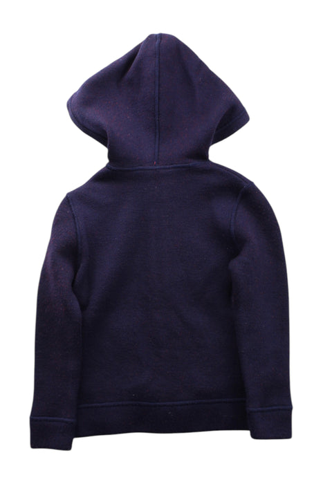 A Navy Hooded Sweatshirts from Bonpoint in size 3T for neutral. (Back View)