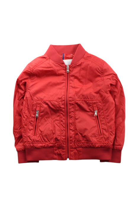 A Red Lightweight Jackets from Moncler in size 3T for neutral. (Front View)