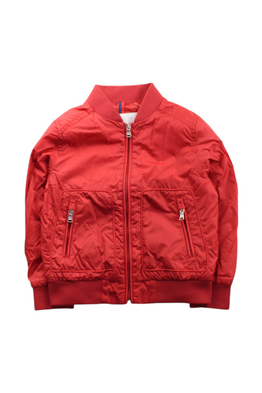 A Red Lightweight Jackets from Moncler in size 3T for neutral. (Front View)