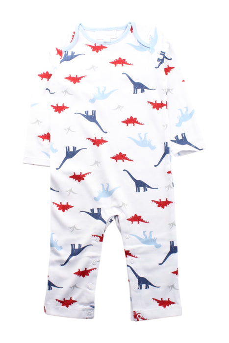 A Multicolour Long Sleeve Rompers from The Little White Company in size 6-12M for neutral. (Front View)