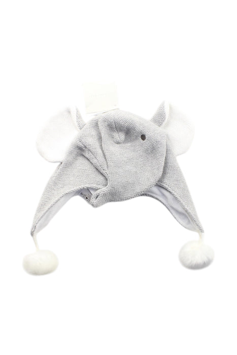 A Grey Winter Hats from Elegant Baby in size 0-3M for neutral. (Front View)