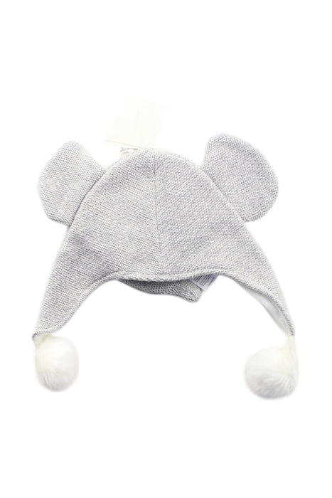 A Grey Winter Hats from Elegant Baby in size 0-3M for neutral. (Back View)