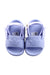 A Purple Sandals from Adidas in size 12-18M for neutral. (Back View)