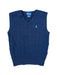 A Navy Sweater Vests from Polo Ralph Lauren in size 5T for neutral. (Front View)