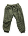 A Green Casual Pants from Purebaby in size 3T for neutral. (Front View)