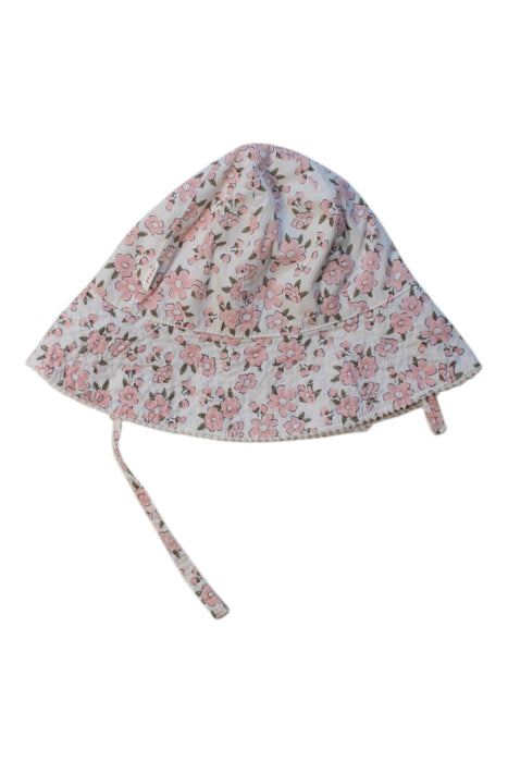 A Pink Sun Hats from Seed in size O/S for girl. (Front View)