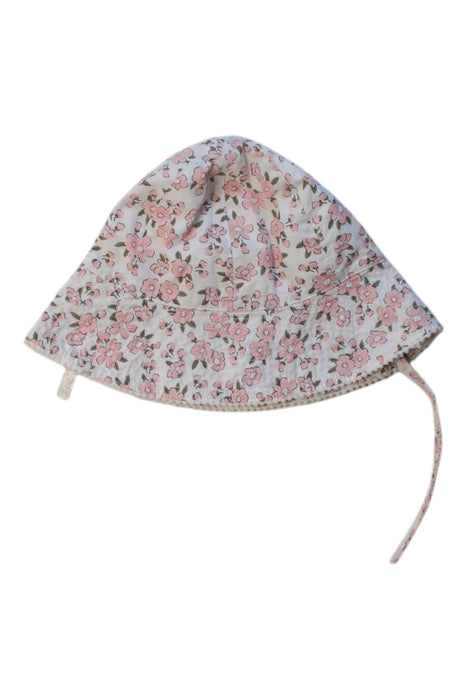A Pink Sun Hats from Seed in size O/S for girl. (Back View)