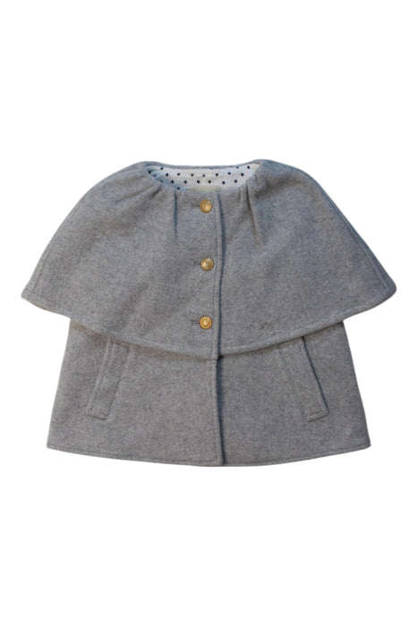 A Grey Capes & Ponchos from Nanos in size 3T for girl. (Front View)