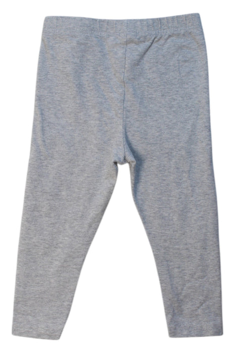 A Grey Leggings from Seed in size 2T for girl. (Back View)