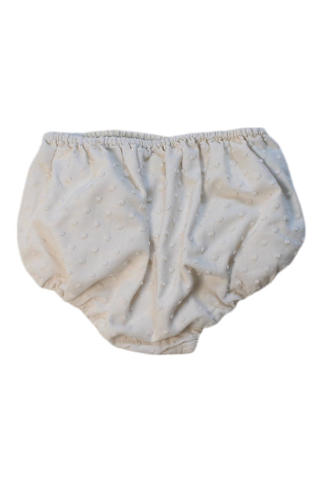 A Ivory Bloomers from Nanos in size 12-18M for girl. (Back View)