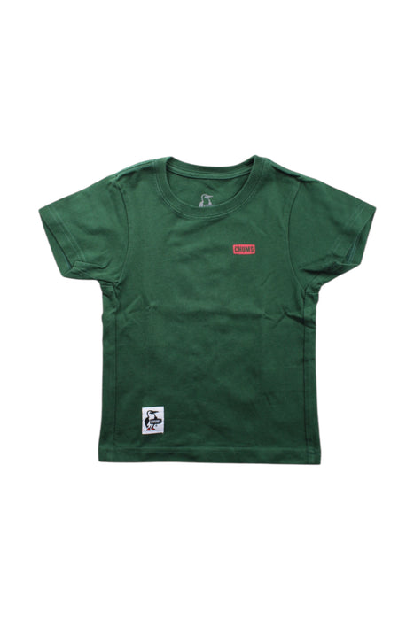 A Green Short Sleeve T Shirts from CHUMS in size 2T for neutral. (Front View)