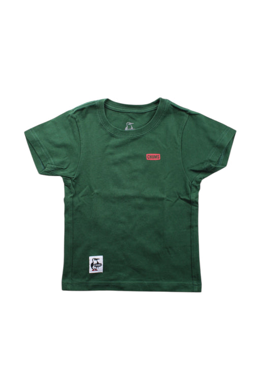 A Green Short Sleeve T Shirts from CHUMS in size 2T for neutral. (Front View)