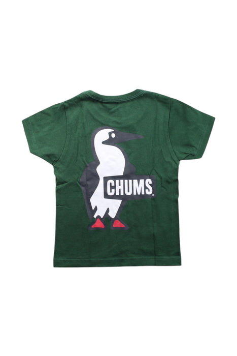 A Green Short Sleeve T Shirts from CHUMS in size 2T for neutral. (Back View)