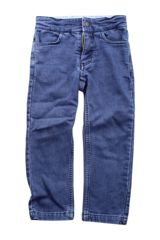 A Blue Jeans from Jacadi in size 3T for neutral. (Front View)