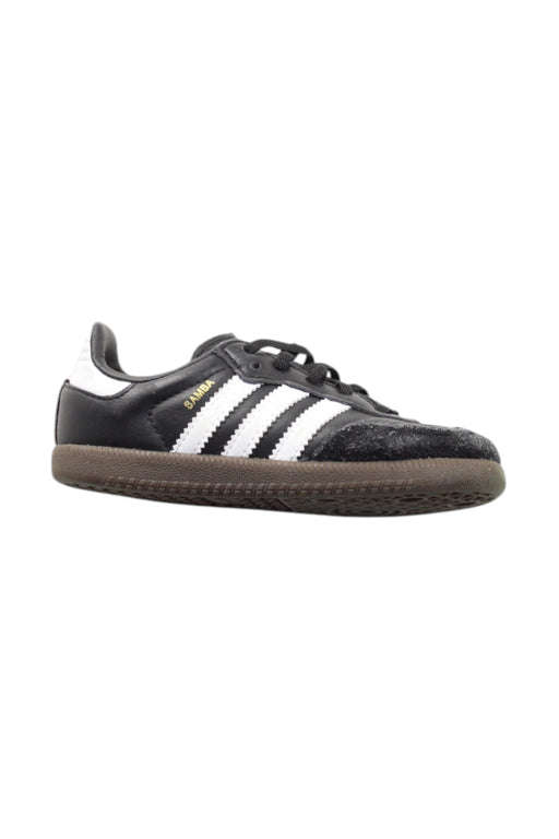 A Black Sneakers from Adidas in size 3T for neutral. (Front View)