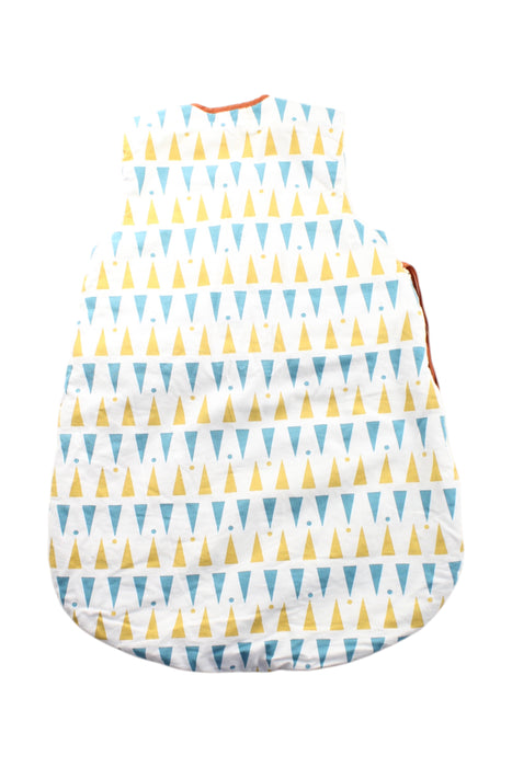 A Multicolour Sleepsacs from Nobodinoz in size O/S for neutral. (Back View)