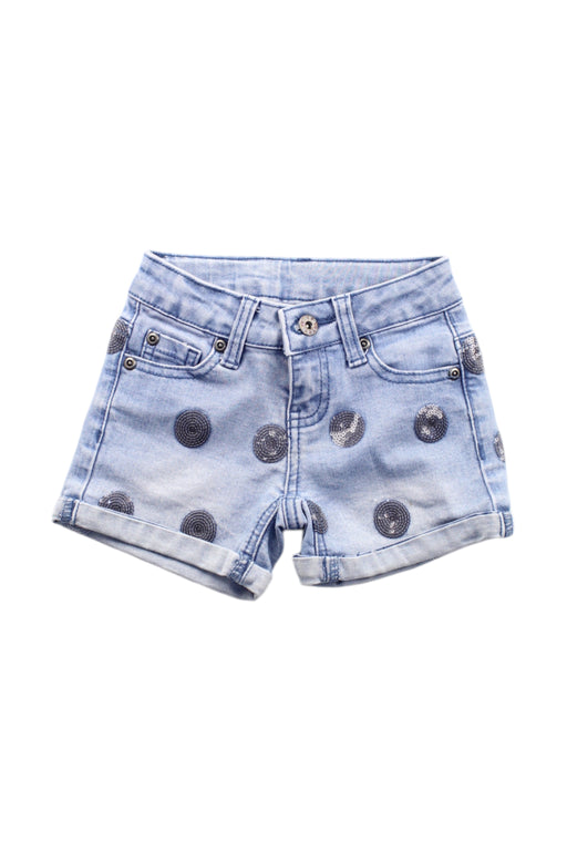 A Blue Shorts from Seed in size 2T for neutral. (Front View)
