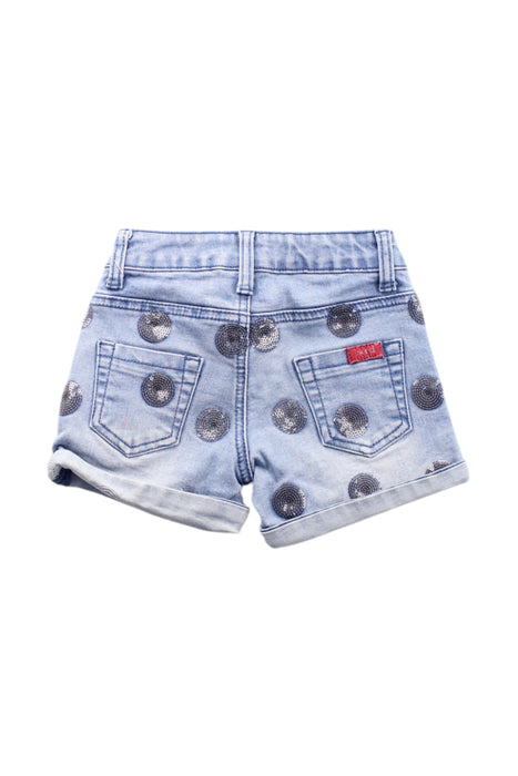 A Blue Shorts from Seed in size 2T for neutral. (Back View)