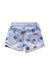 A Blue Shorts from Seed in size 2T for neutral. (Back View)