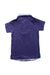 A Navy Short Sleeve Polos from Jacadi in size 6T for boy. (Back View)