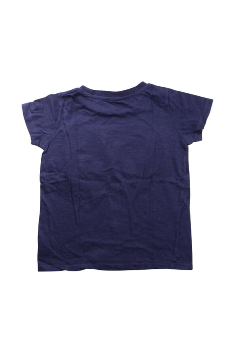 A Navy Short Sleeve T Shirts from Seed in size 5T for neutral. (Back View)