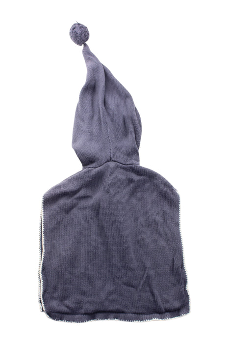 A Blue Capes & Ponchos from Seed in size 2T for neutral. (Back View)
