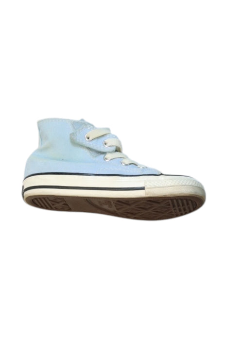 A Blue Sneakers from Converse in size 3T for neutral. (Back View)
