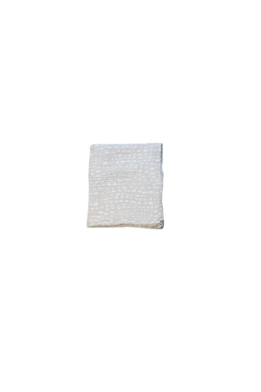A White Swaddles from Aden & Anais in size O/S for neutral. (Front View)