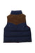 A Blue Outerwear Vests from Maison Me in size 2T for neutral. (Back View)