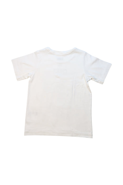 A White Short Sleeve T Shirts from Kith in size 3T for neutral. (Back View)