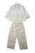 A Beige Pyjama Sets from Malabar Baby in size 2T for neutral. (Front View)
