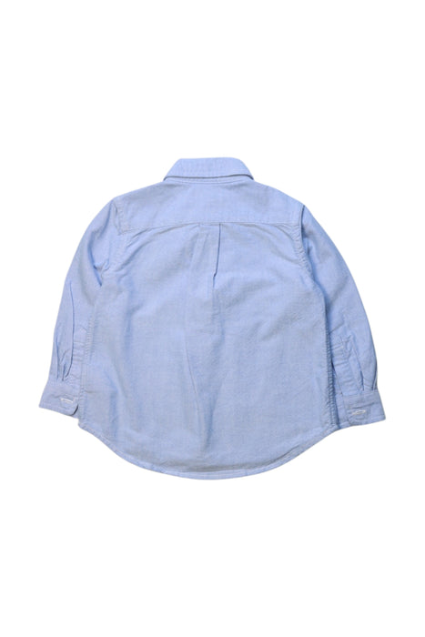 A Blue Long Sleeve Shirts from Ralph Lauren in size 12-18M for boy. (Back View)