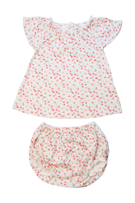 A Pink Dress Sets from Bonpoint in size 6-12M for girl. (Front View)