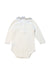 A Ivory Long Sleeve Bodysuits from Bonpoint in size 3-6M for neutral. (Back View)
