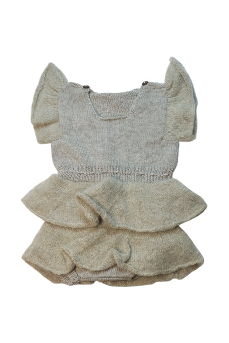 A Beige Sweater Dresses from Shirley Bredal in size 2T for girl. (Back View)