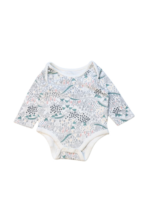 A Multicolour Long Sleeve Bodysuits from Mothercare in size 0-3M for neutral. (Front View)