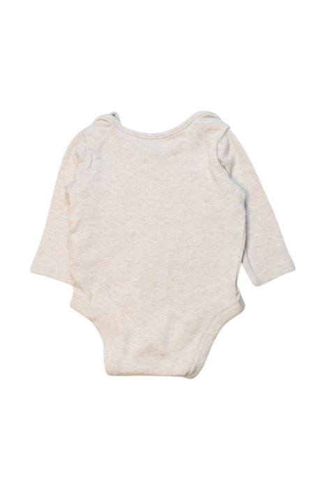 A Beige Long Sleeve Bodysuits from Mothercare in size Newborn for neutral. (Back View)