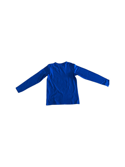 A Blue Long Sleeve T Shirts from Cyrillus in size 12Y for neutral. (Back View)