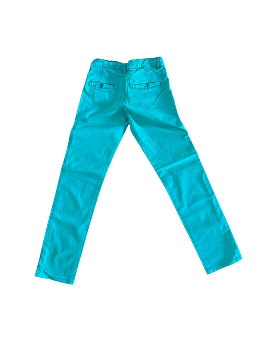 A Green Casual Pants from Chateau de Sable in size 14Y for boy. (Back View)